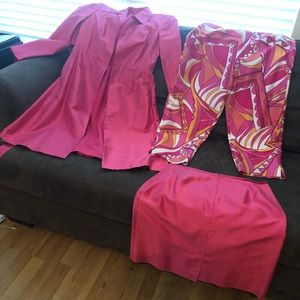 Vintage 3 piece silk, INC never worn.